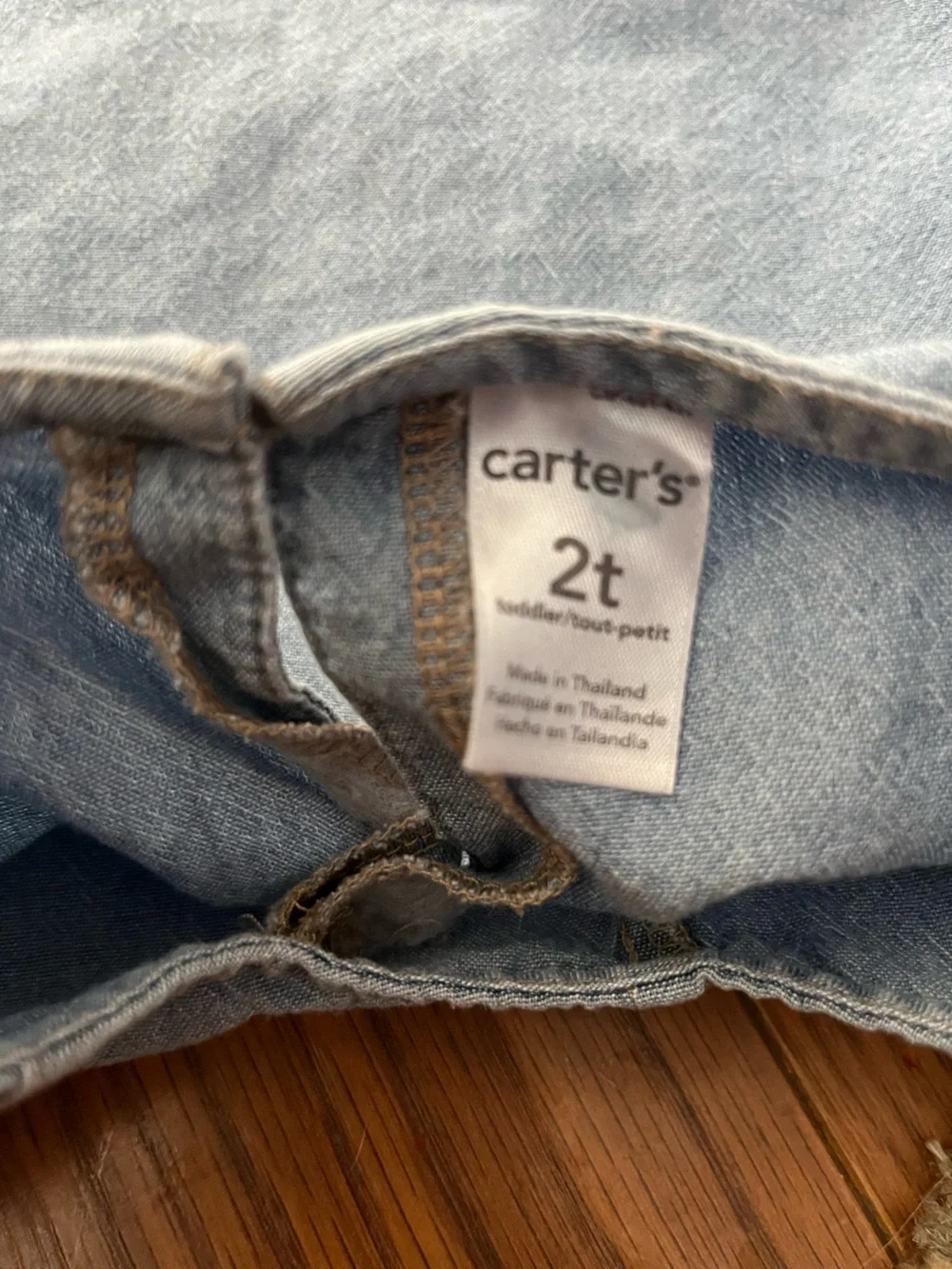 Carter's Light Blue Denim dress